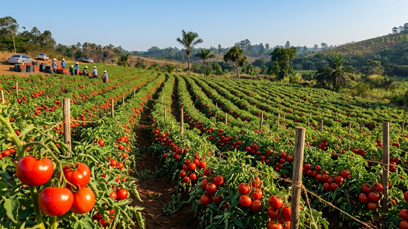 Passion Garden farm scenery