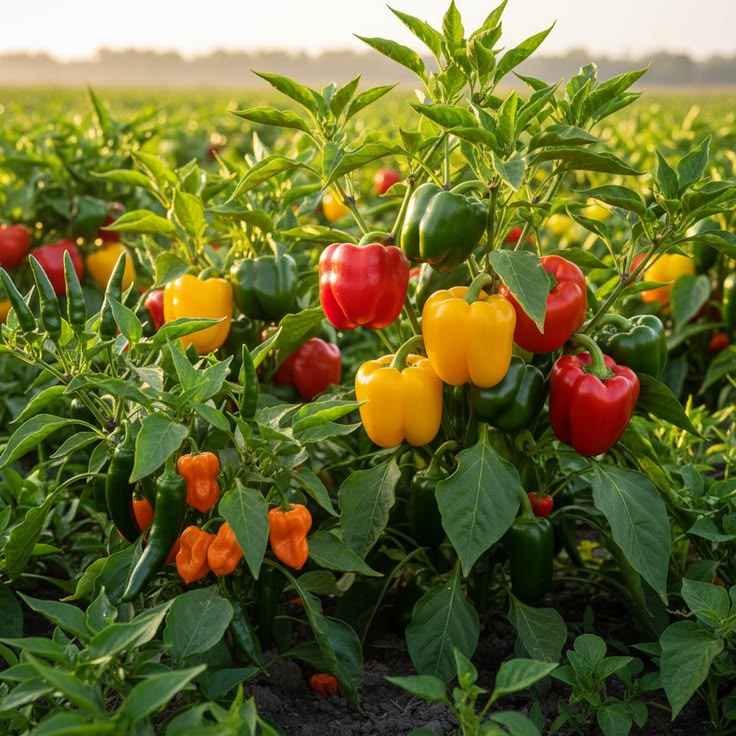 Fresh peppers